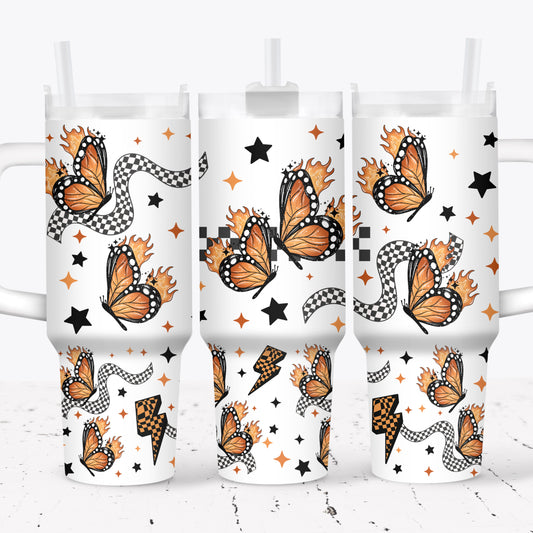 Fire Butterfly - 40oz Tumbler
