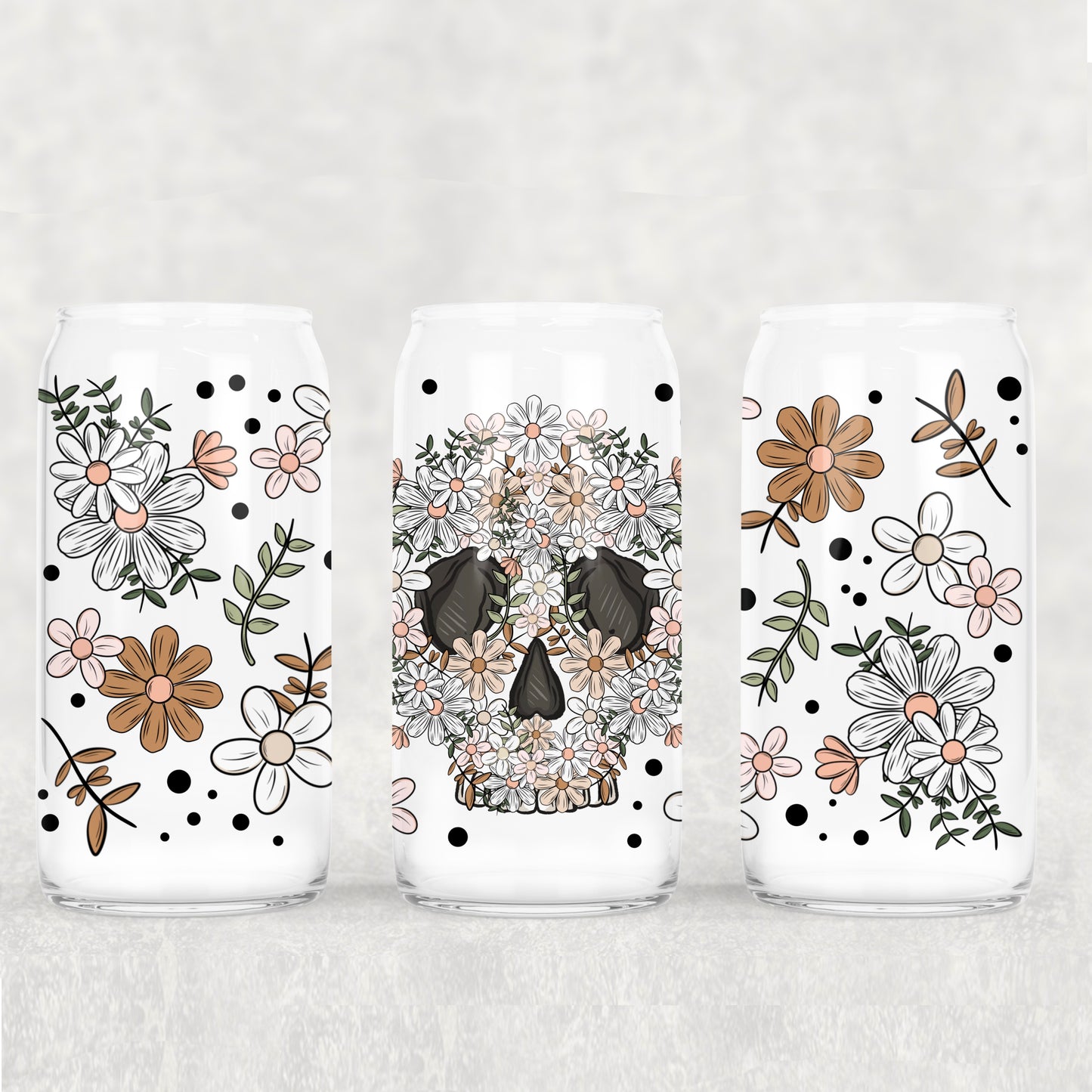 Floral Skull - Cup & Mug