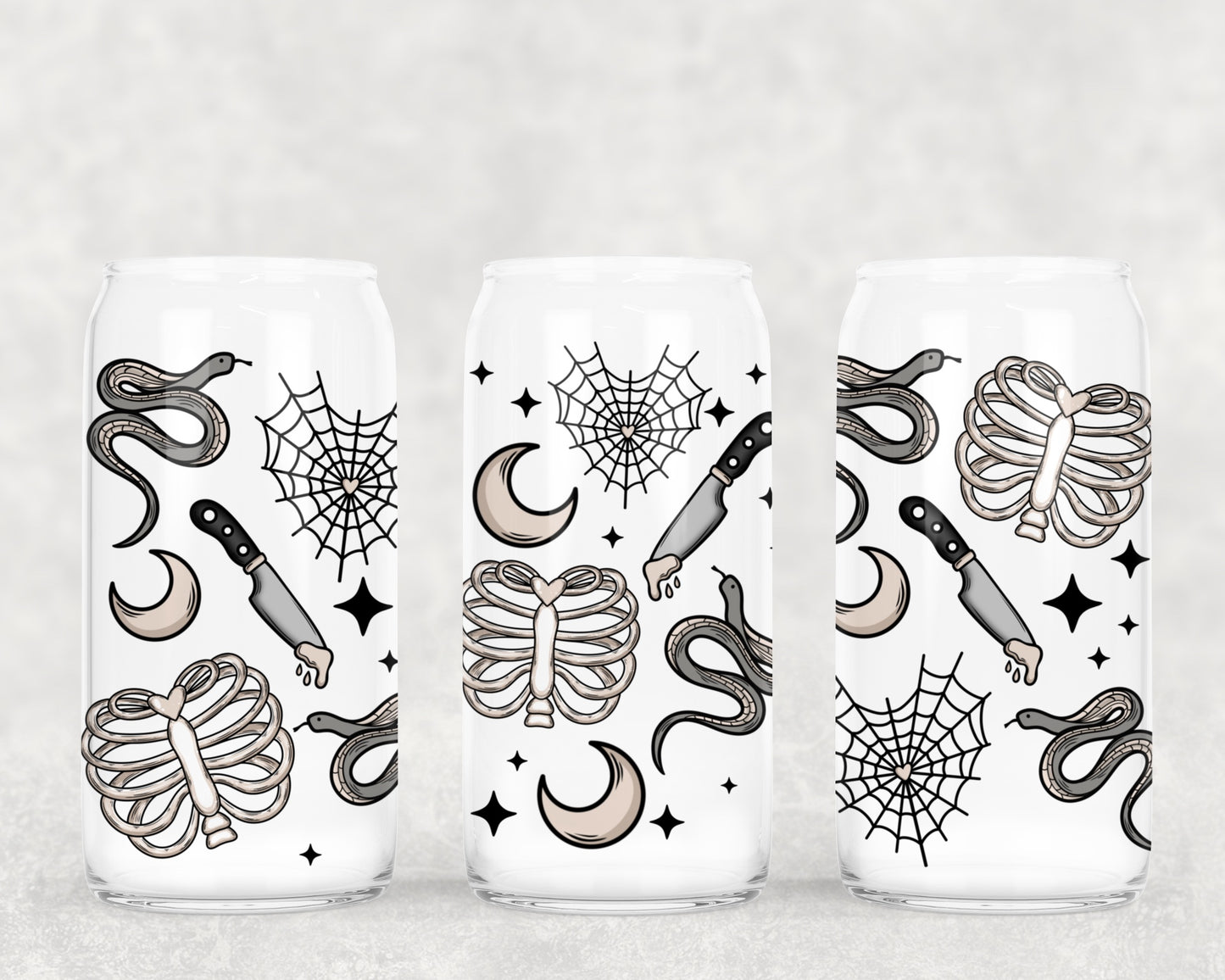 Gothic Snake & Ribcage - Cup & Mug