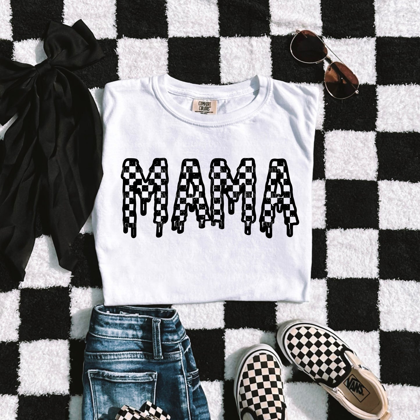 Checkered Melting MAMA