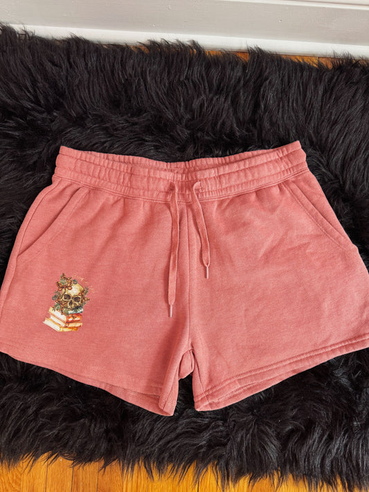 Dusty Rose Logo Shorts