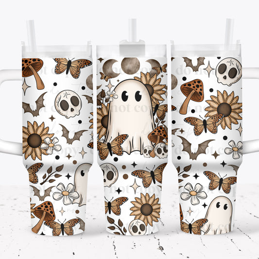 Cottage Core Ghostie - 40oz Tumbler