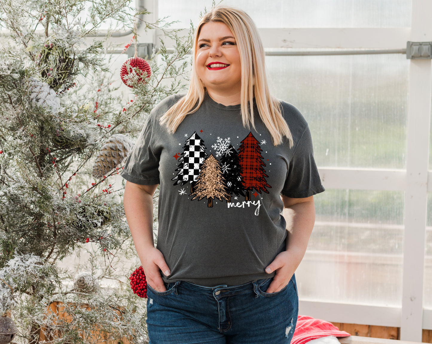 A Little Wild, A Little Merry Christmas Tee