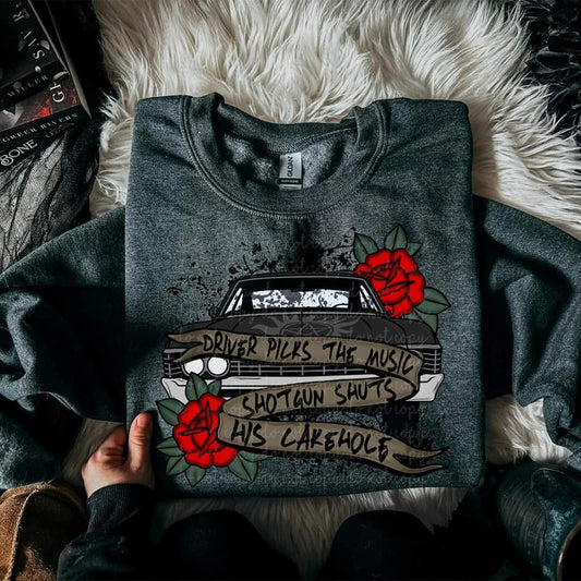 Driver Picks The Music, Shotgun Shuts His Cakehole