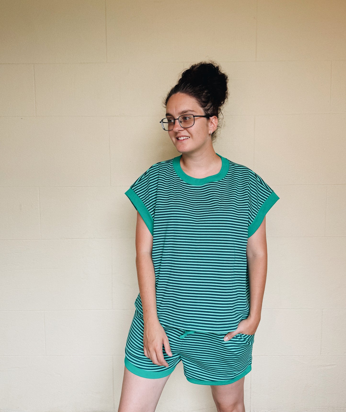 Juniper Striped Lounge Set