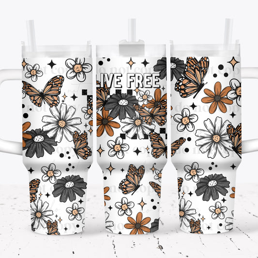Live Free  40oz Tumbler