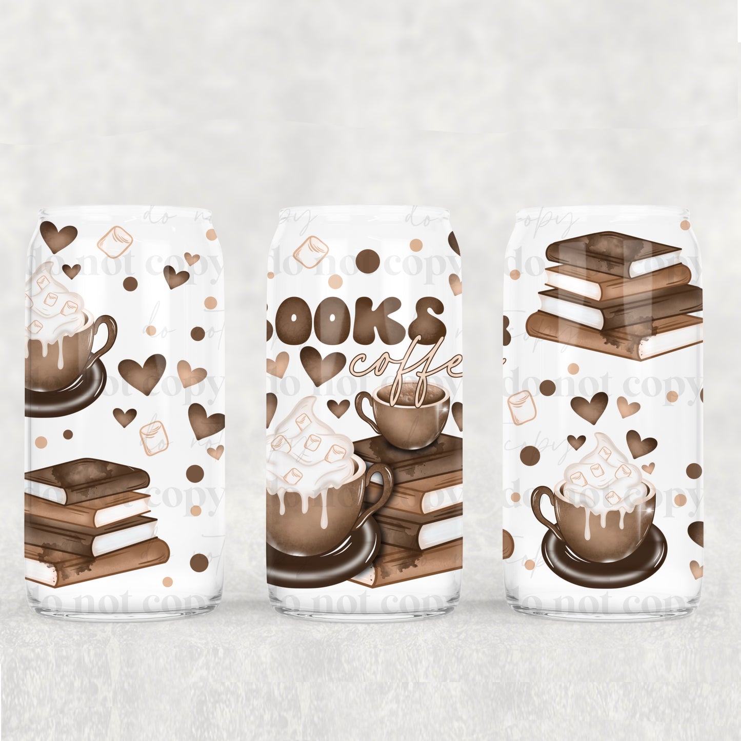 Books & Coffee - Cup & Mug