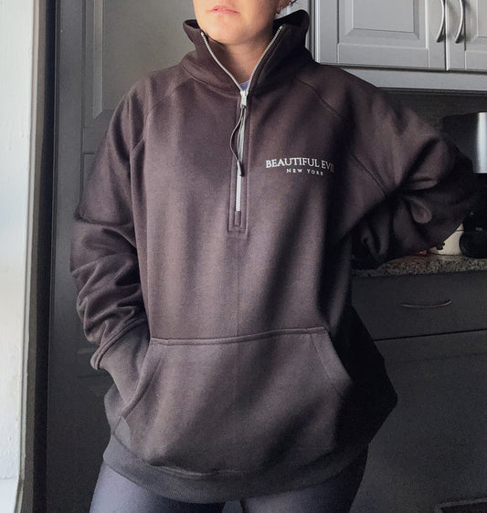 Black Half Zip
